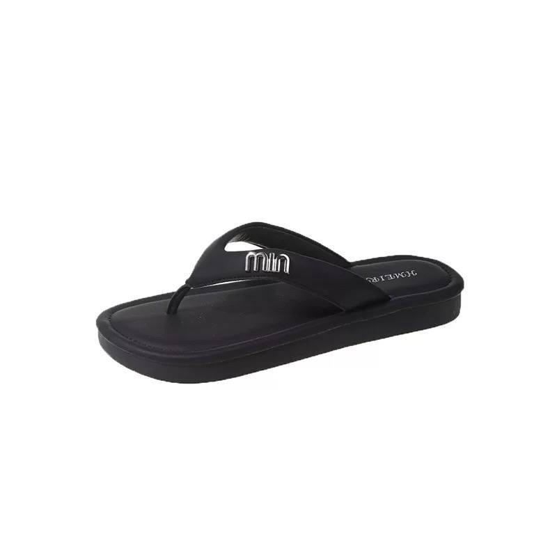 Girls Stylish Slippers Black-Min code:14